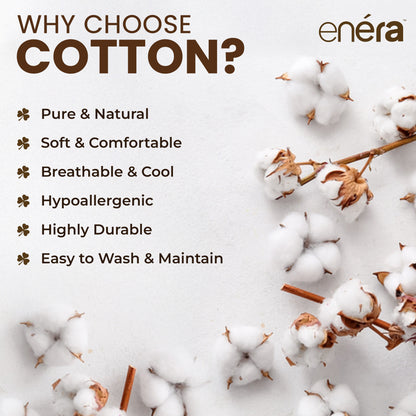 enera Dohar 100% Pure Cotton, Summer Blanket for AC Rooms