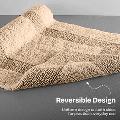 enera Small Bathmat 40x60 cm | Quick-Dry, Non-Slip & Highly Absorbent