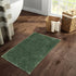 Spaces Occasions-Exotica Marret Green Bath Mat Small Size | Luxurious & Stylish | Enera