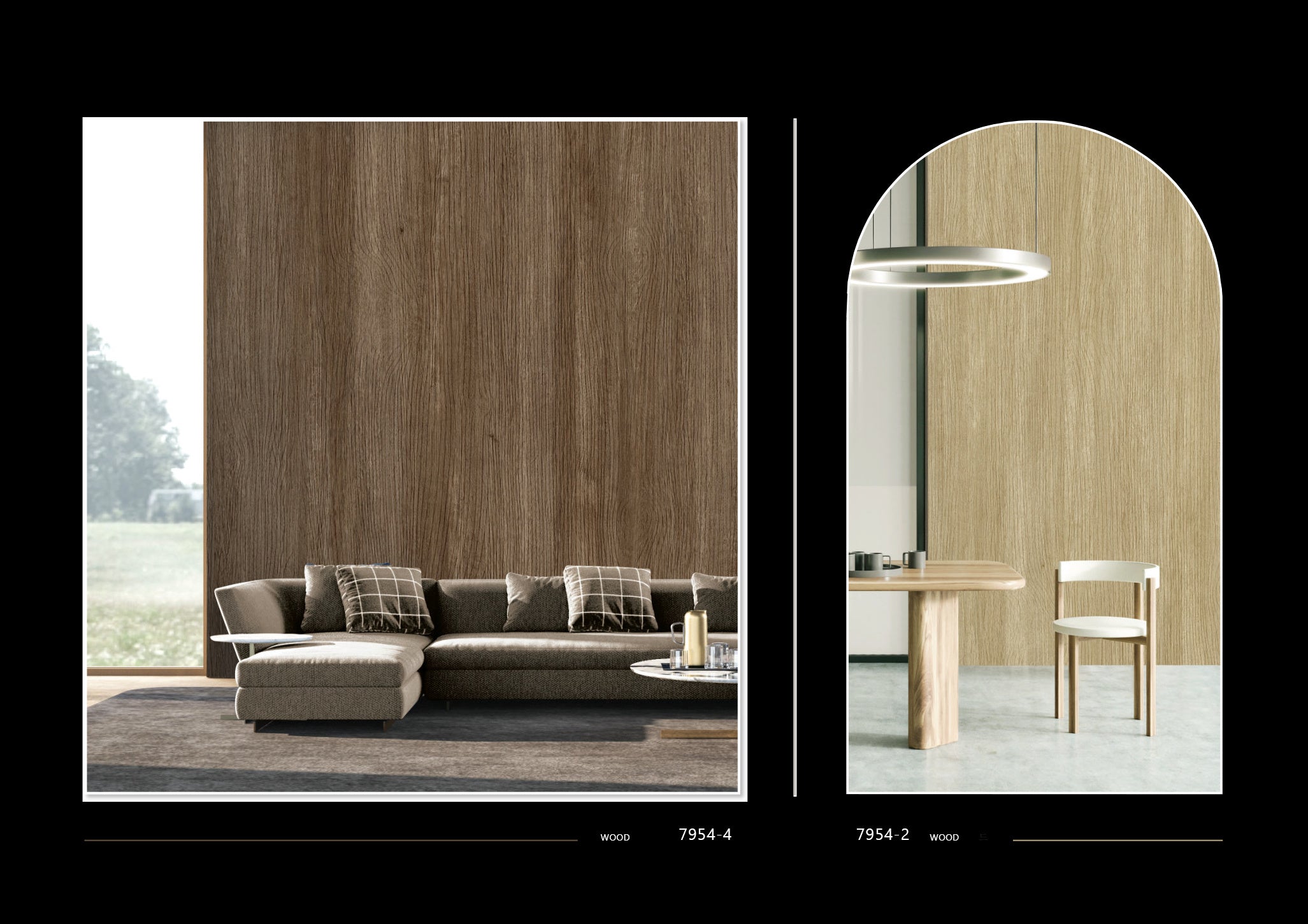 VC Premium Real Wood Wallpaper Collection - Authentic & Stylish | Enera