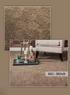 Hego Silky Plus Wall Carpet | Brown | Ultra Soft Luxury Pile | Enera