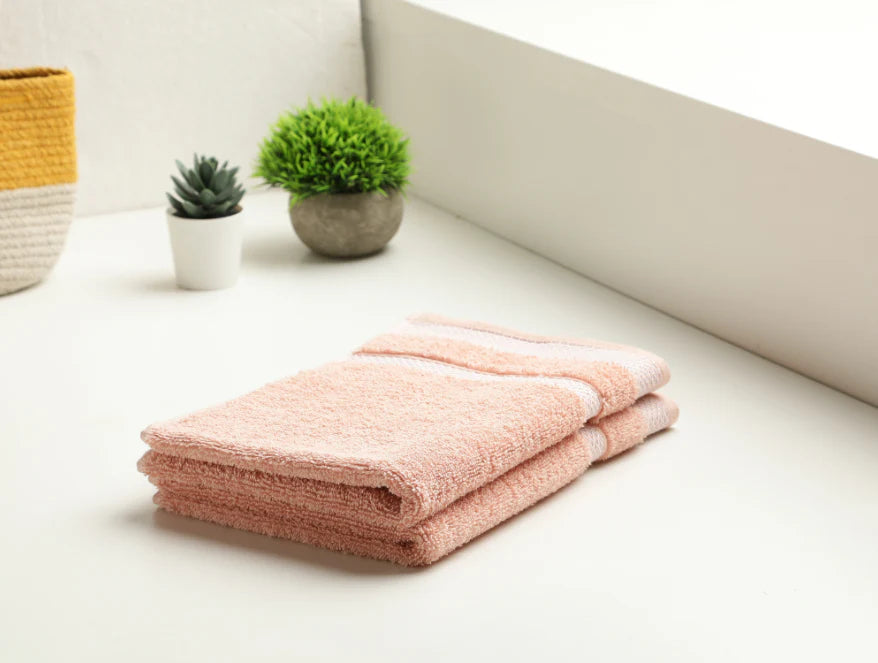 Spaces Innovations Hygro Coral Hand Towel | Luxurious Softness & High Absorbency | Enera