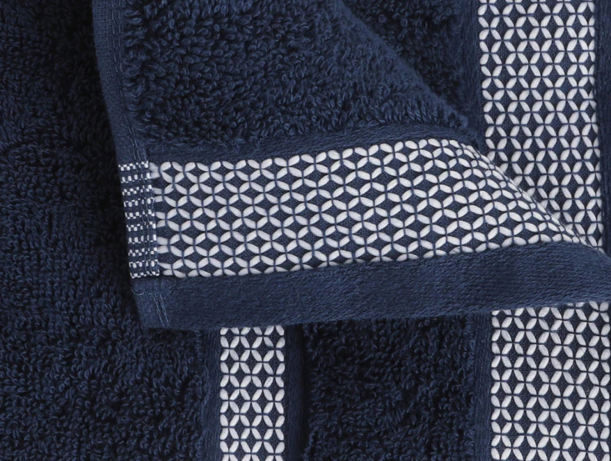 Spaces Innovations Hygro Midnight Blue Hand Towel | Luxurious & Absorbent | Enera