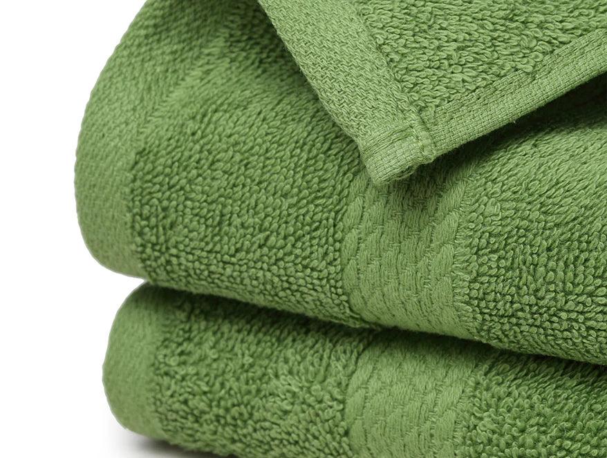 Spaces Essentials Green Colorfas Hand Towel Soft Absorbent Enera