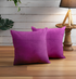 Coop Casper Sn47 Plain Cushion Cover - Rich Purple, 18x18 | Enera