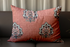 SRM Vict-114 Cushion Cover Pink 11 x 19 | Vibrant & Charming | Enera