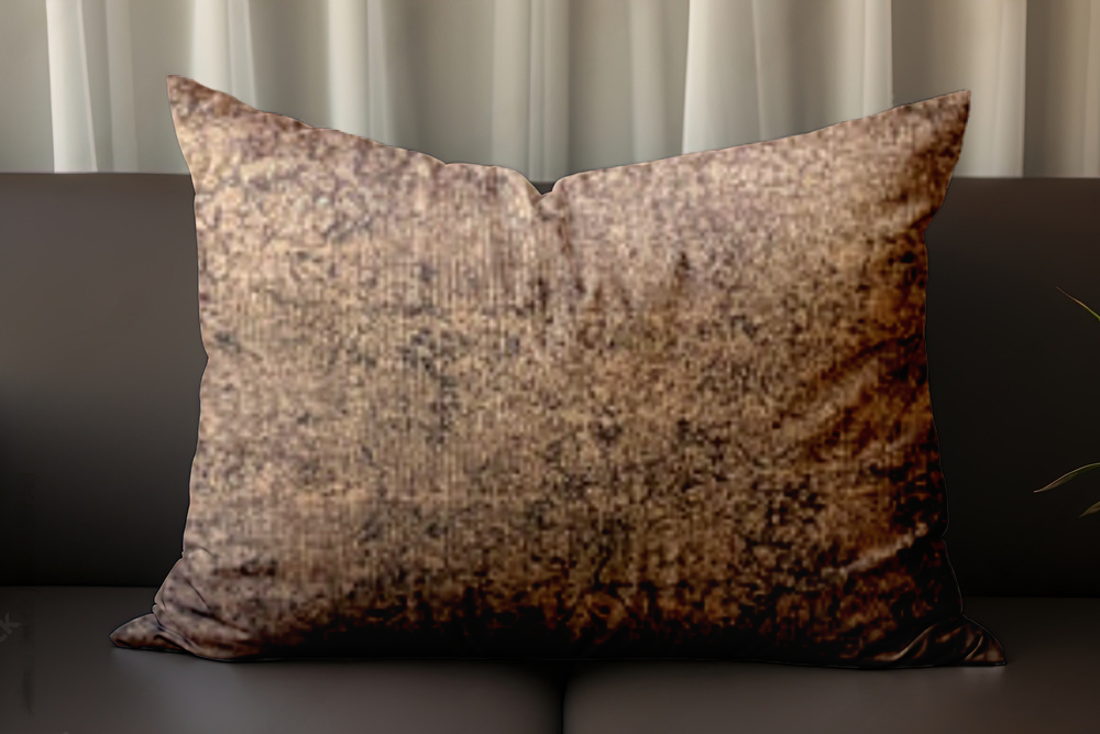 KCF Pina 29220 Cushion Cover Brown 11 x 19 | Classic & Stylish | Enera