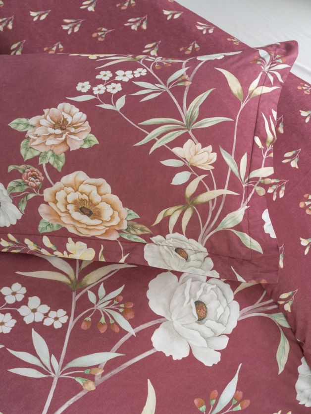 Elegant Classic Printed Double Bedsheet Set with Pillow Covers - Agarwal Bedding and Furnishing