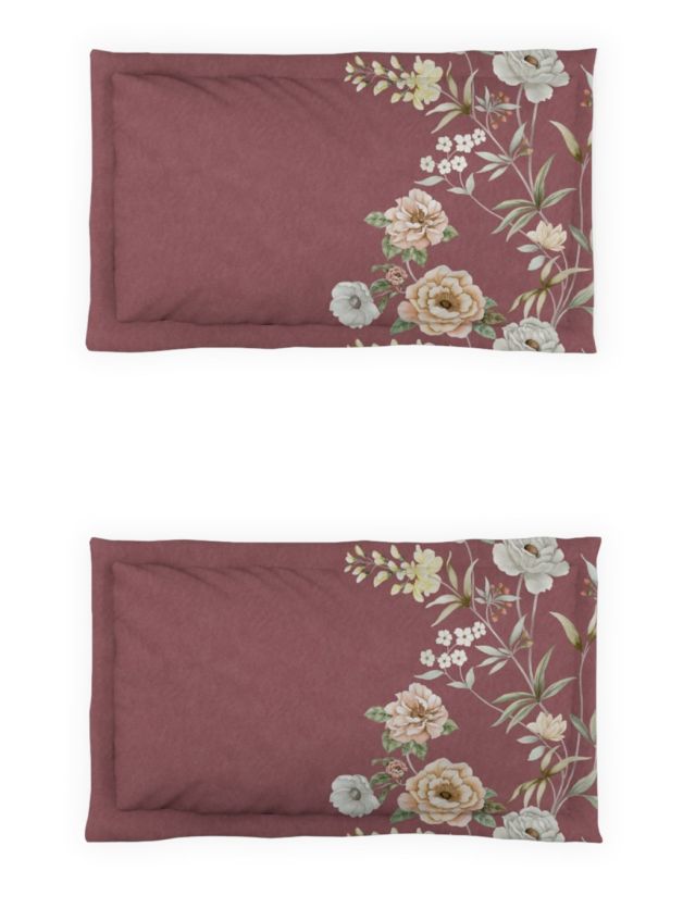 Elegant Classic Printed Double Bedsheet Set with Pillow Covers - Agarwal Bedding and Furnishing