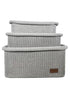 Obsessions Sophia Laundry Baskets Grey Color S Size 1508 33(L) x 23(W) x 17(H)