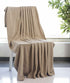 Pluchi Sandy Brown Color Throw - THBBL001 | Cozy and Chic | Enera