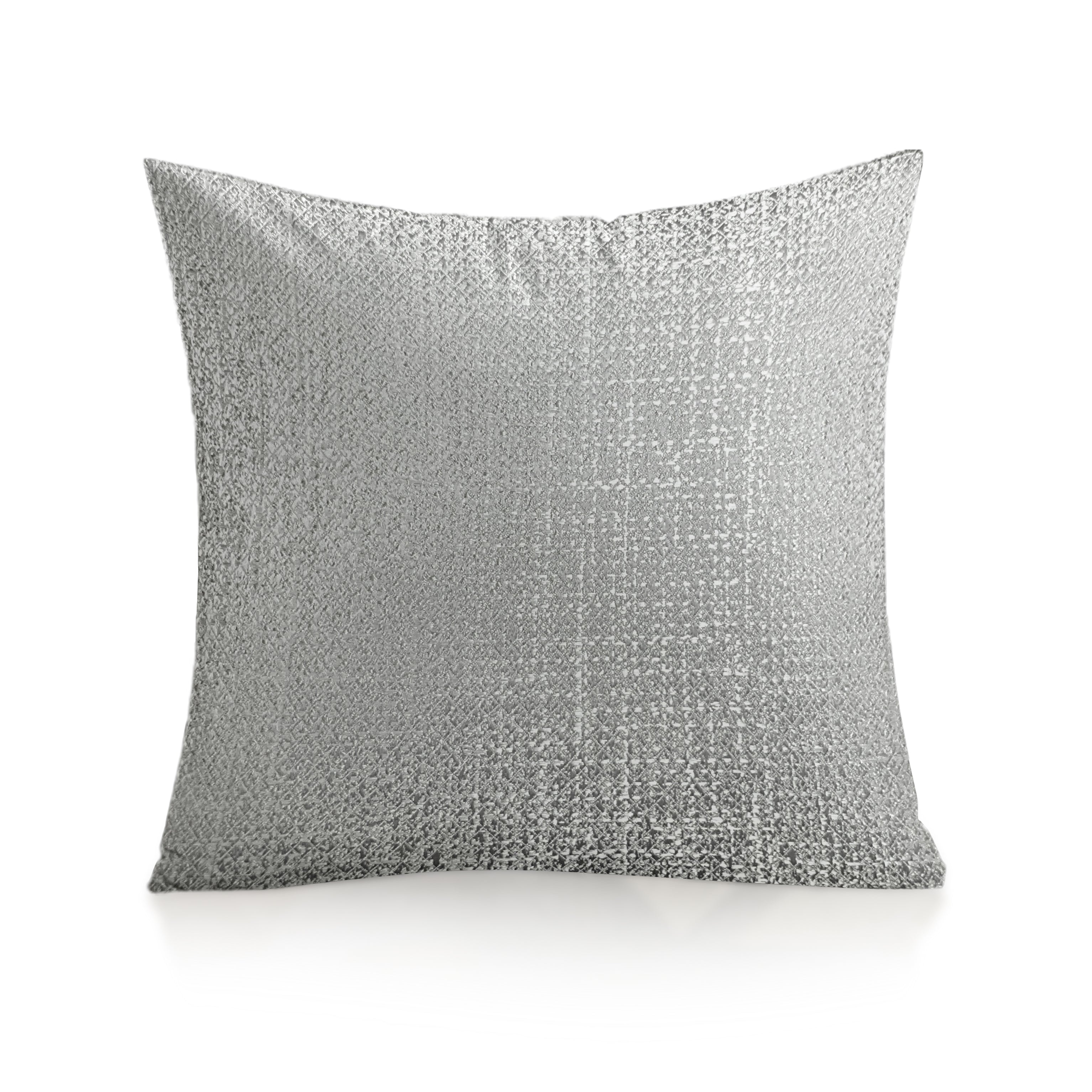 DDR DRTX04 SN 481 Grey Colour Cushion Cover 16x16 | Sleek & Modern | Enera