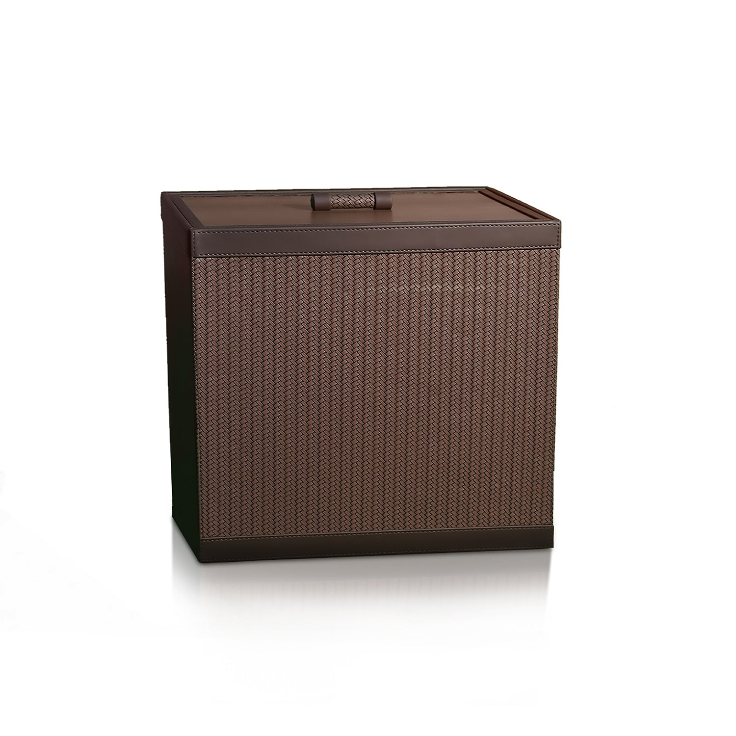 Vivid Small Waste Bin in Brown Color