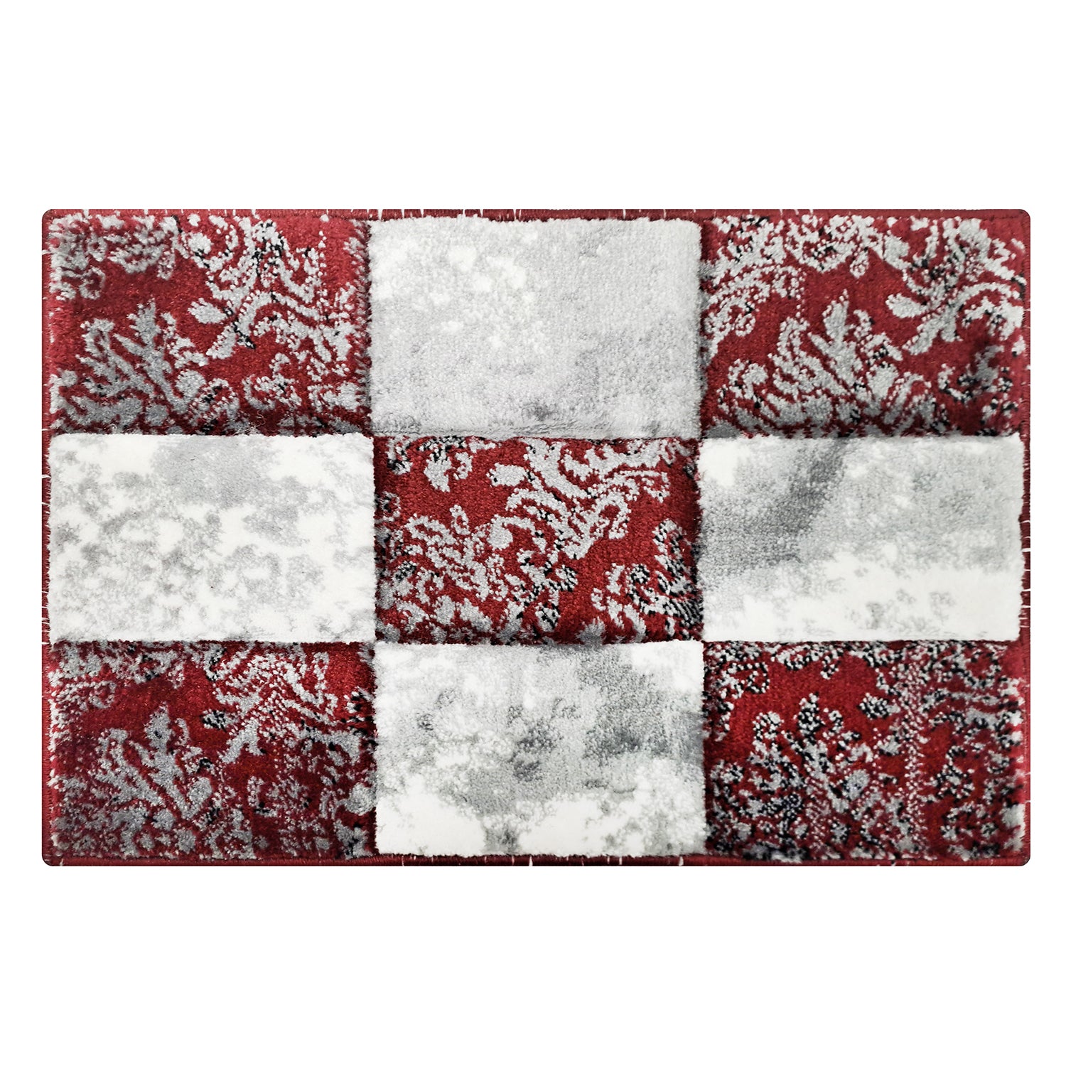 Natura Life Turkey Embossed 40cm X 60cm DM0006 Multi Red Color Mat