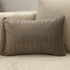 DECORATIVE GRANDEUR CHAMPAGNE VELVET CUSHION COVER 12X18 - Agarwal Bedding and Furnishing