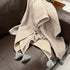 HONEYCOMB SLATE WOVEN THROW WITH TASSELS - Agarwal Bedding and Furnishing