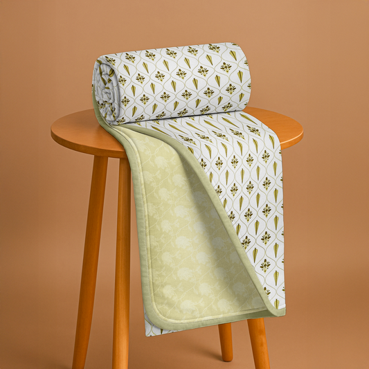 enera Printed Dohar 100% Pure Cotton, Summer Blanket for AC Rooms
