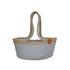 Saprose Caddy Braid Basket Grey Color 25(L) x 15(W) x 13(H)