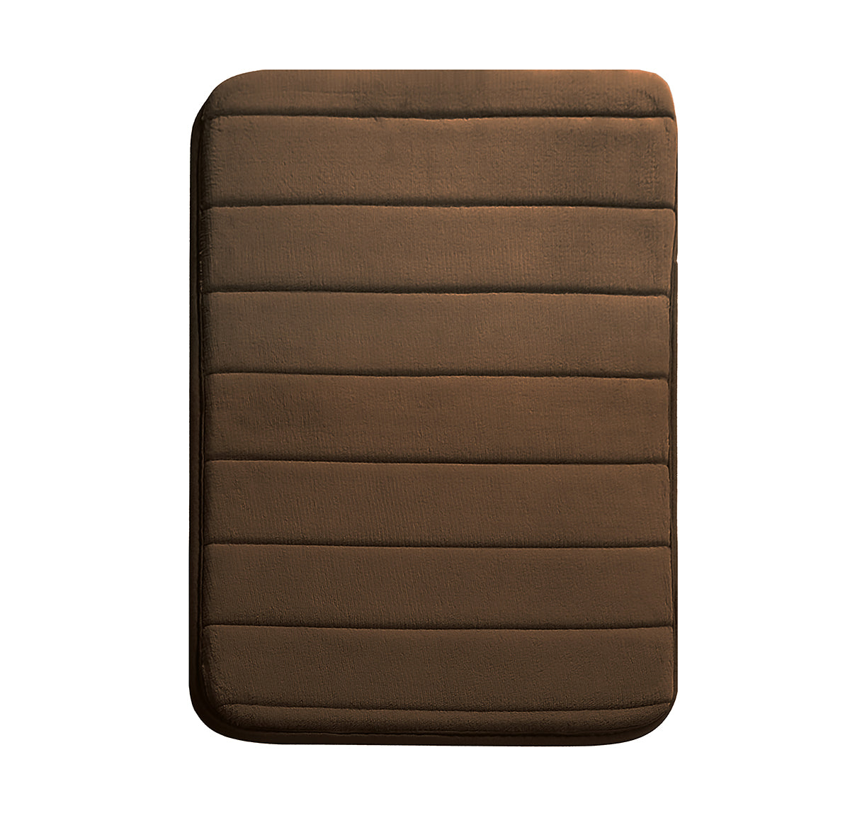 Grapes Line Vind Memory Foam Brown Color Bathmat - 50 x 80 cm