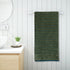 EXOTICA Dark Green-Teal Bath Towel | Luxuriously Soft & Absorbent | Enera