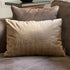 DECORATIVE GRANDEUR SILVER VELVET CUSHION COVER 12X18 - Agarwal Bedding and Furnishing