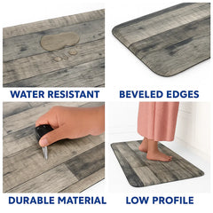 enera Kitchen Mat Cushioned Anti Fatigue Waterproof Floor Mat