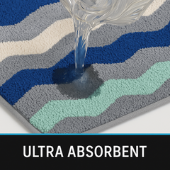 enera Small Bathmat 40x60 cm | Quick-Dry, Non-Slip & Highly Absorbent