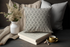 SRM MAMB D402 Grey Cushion Cover - 18 x 18 Inches | Enera