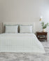 D Decor Legacy II Collection Oyster Quilted Bedspread Set