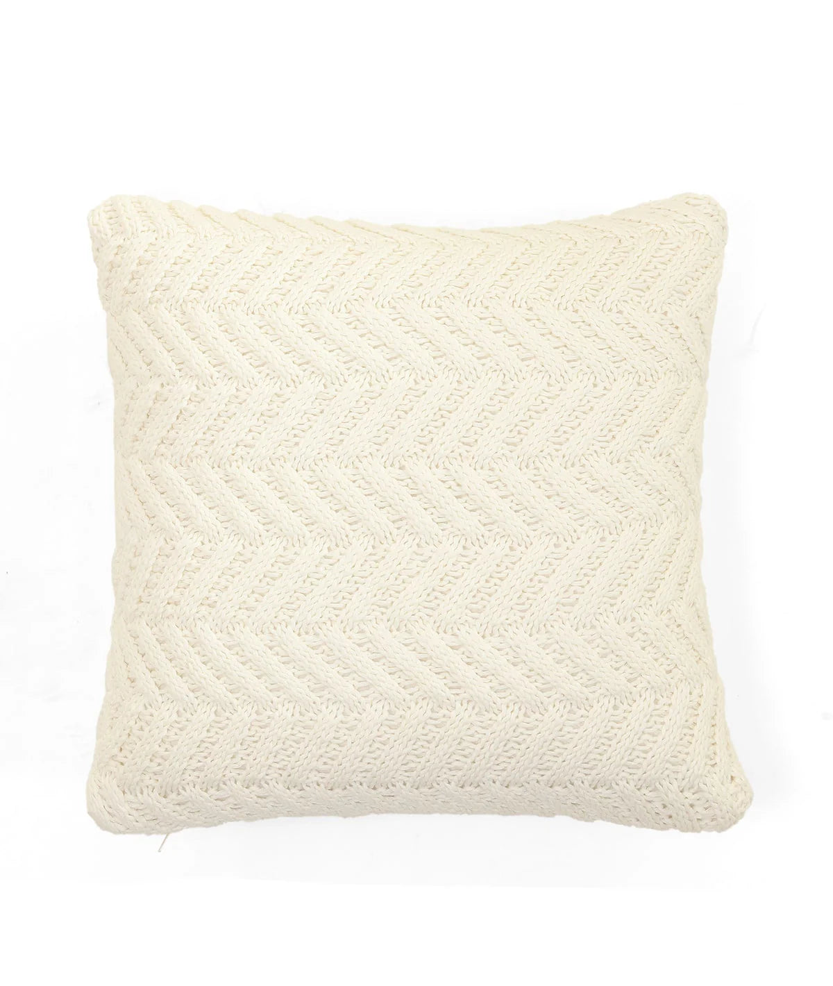 Pluchi Ivory Cushion Cover CCCHV0335 16 x 16 | Elegant & Timeless | Enera