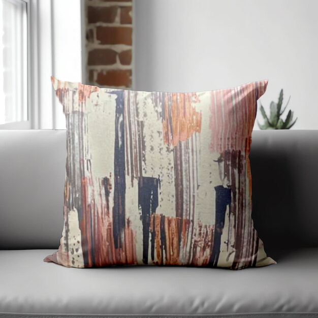 SRM Asto 203 Cushion Cover in Multi Color | 18 x 18 | Enera