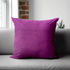 Coop Casper Sn47 Plain Cushion Cover - Rich Purple, 18x18 | Enera