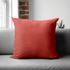 SRM Plush 922 Plain Cushion Cover - Blush Color, 18x18 | Enera