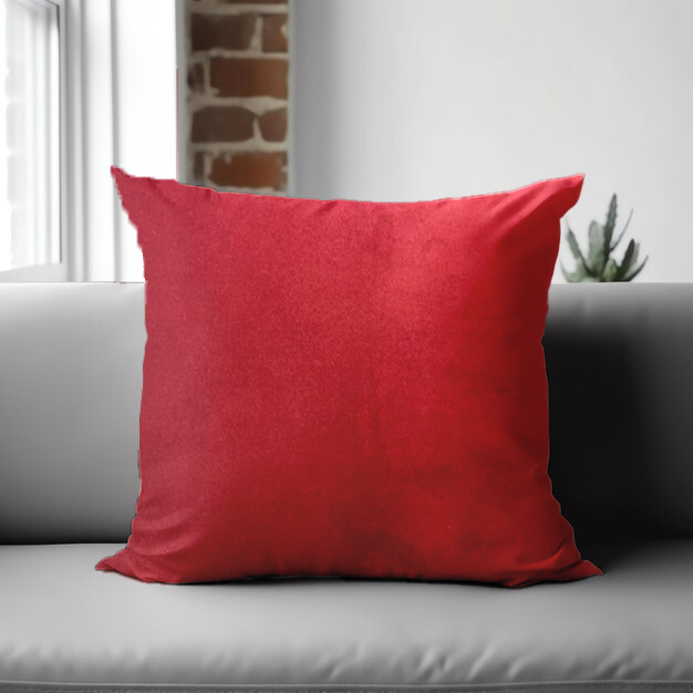 Coop Casper Plain Cushion Cover - Bold Magenta, 18x18 | Enera