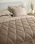 D Decor Snuggle III Collection Montauk Affogat-Almond Milk Color BIB076 Double Bed in a Bag