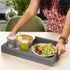 Vivid Rectangle Medium Tray in Grey Color