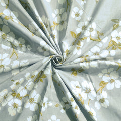 enera Printed King Bedsheet with 2 Pillow Covers Cotton