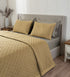 D Decor Legacy II Collection Golden Palm-Fallen Rock CQ12 Quilted Bedspread Set