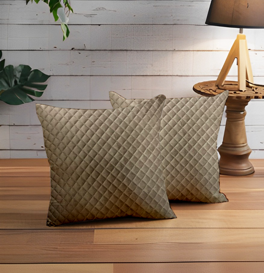 Orient Cushion Cover 18x18 | Luxurious Orient CC in Beige Color | Enera