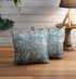 KCF Pina Sn 29204 Blue Cushion Cover 18x18 | Elegant & Durable | Enera