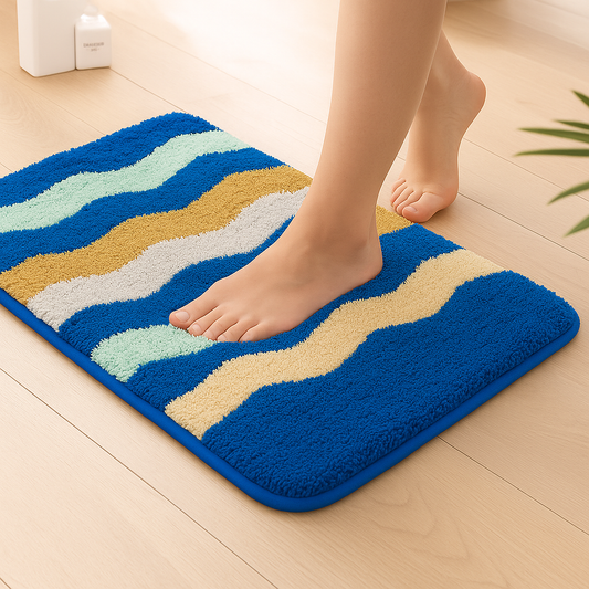 enera Small Bathmat 40x60 cm | Quick-Dry, Non-Slip & Highly Absorbent