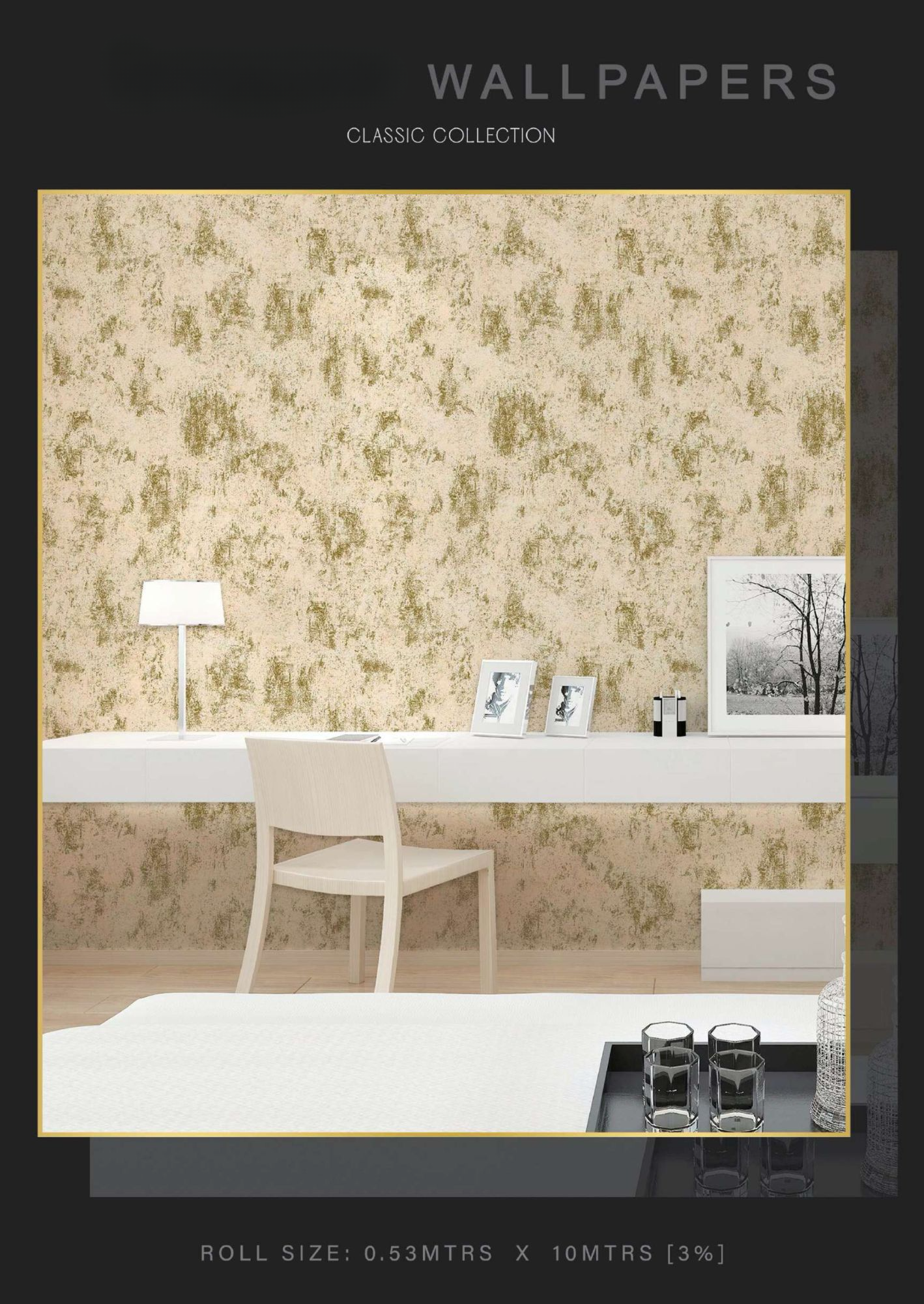 FT Premium Classic Wallpaper Collection - Refined & Timeless Wallcoverings | Enera