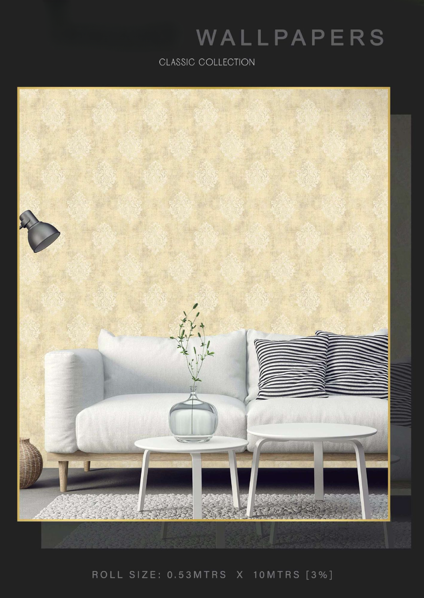 FT Premium Classic Wallpaper Collection - Sophisticated & Timeless Designs | Enera