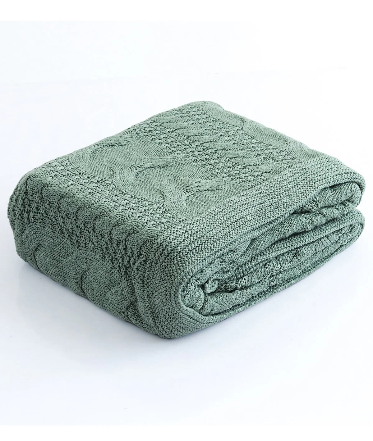 Pluchi Indus Blue Color Throw - PLTHCLS190 | Elegant and Luxurious | Enera