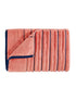 EXOTICA Coral-Navy Bath Towel | Soft & Stylish | Enera