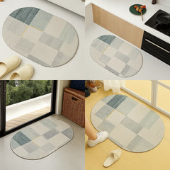 enera Bathroom Mat 40x60 cm Anti-Slip, Quick-Dry & Water Absorbing Mat