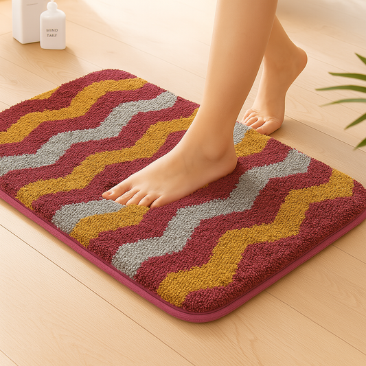 enera Small Bathmat 40x60 cm | Quick-Dry, Non-Slip & Highly Absorbent