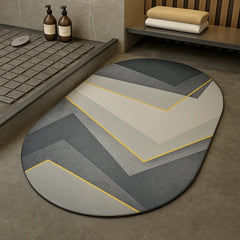 enera Bathroom Mat 40x60 cm Anti-Slip, Quick-Dry & Water Absorbing Mat