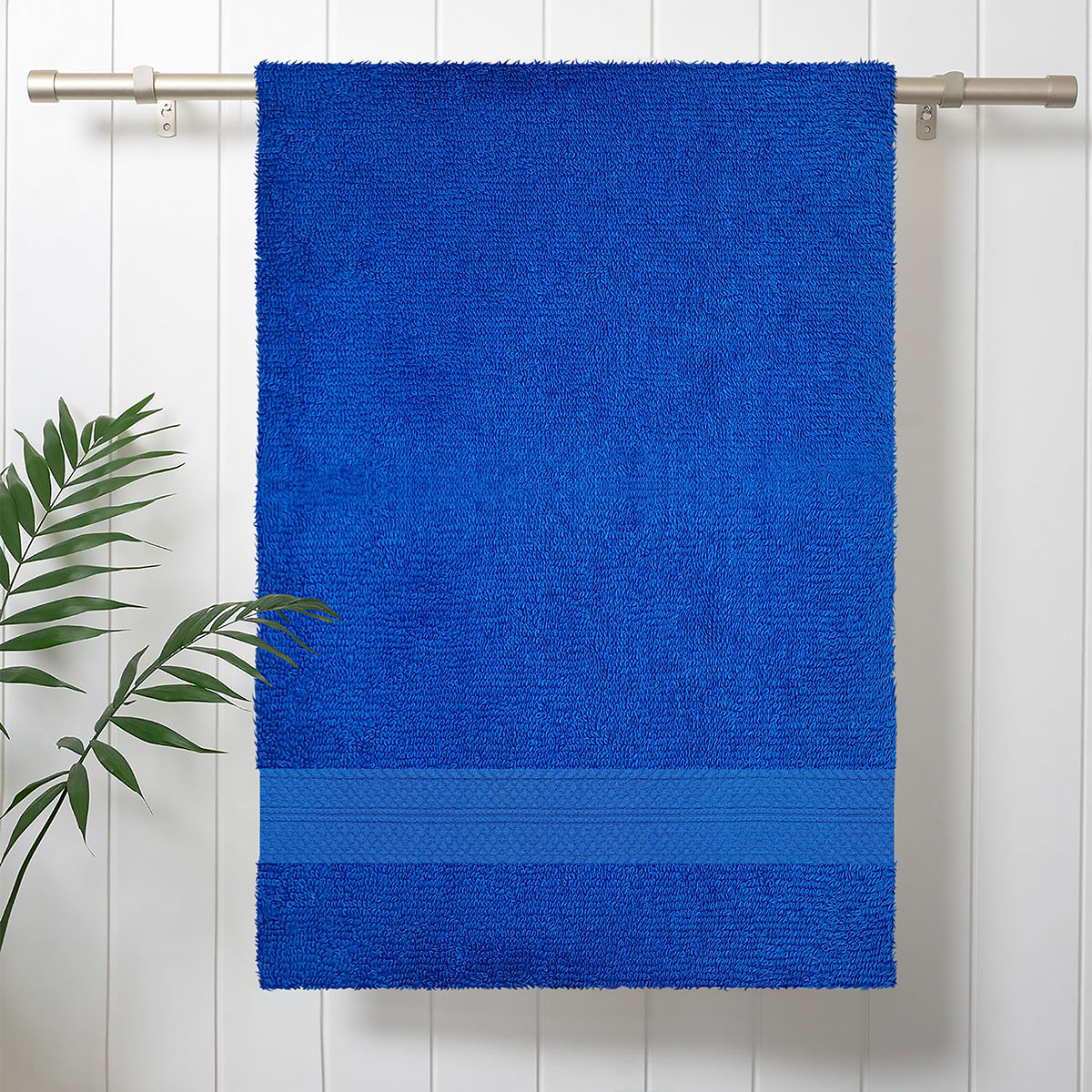 Spaces Essentials Collection Navy Blue Bath Towel