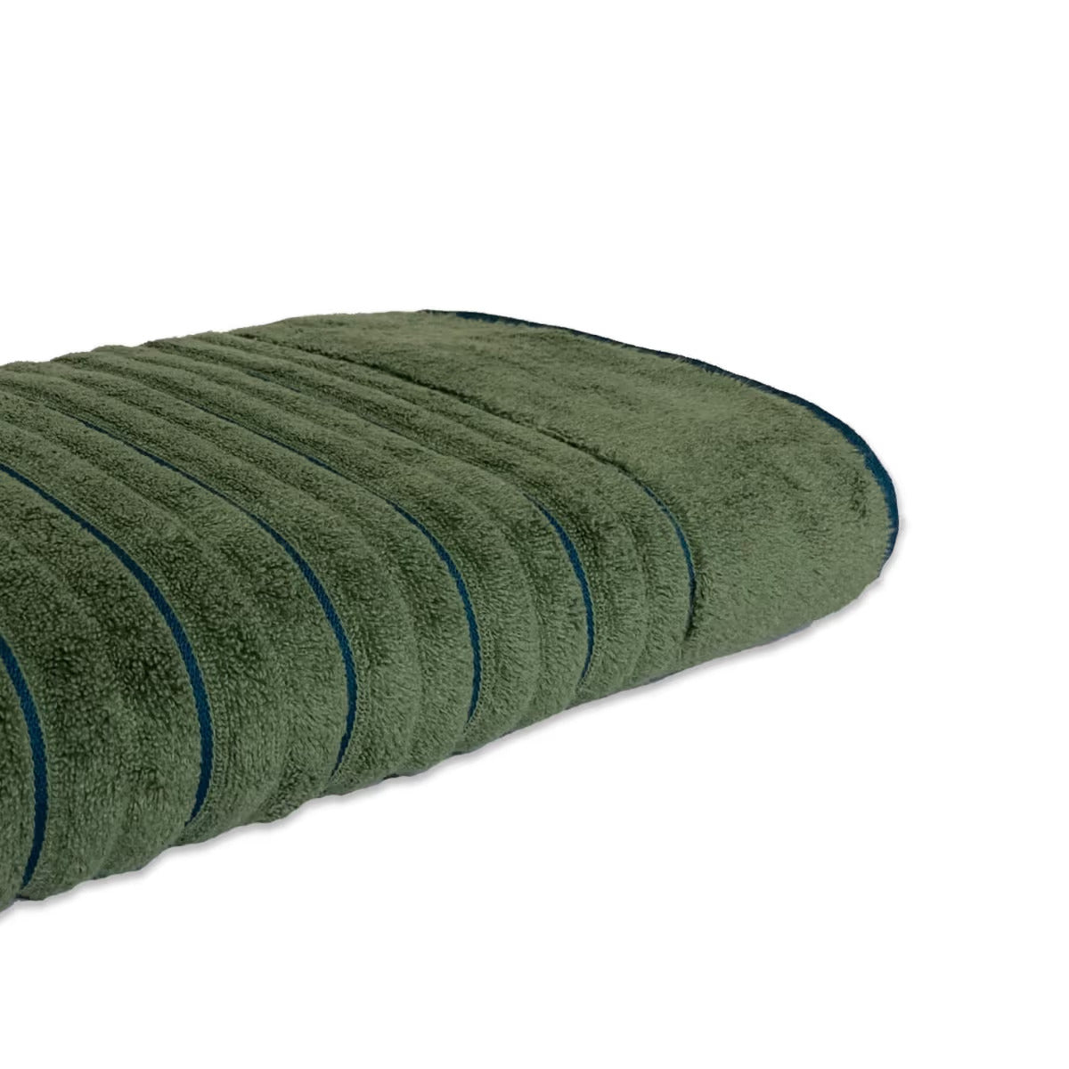 EXOTICA Dark Green-Teal Bath Towel | Luxuriously Soft & Absorbent | Enera